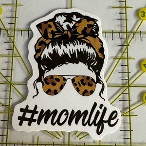•Brand New• Mom Life Aesthetic Waterproof Sticker
